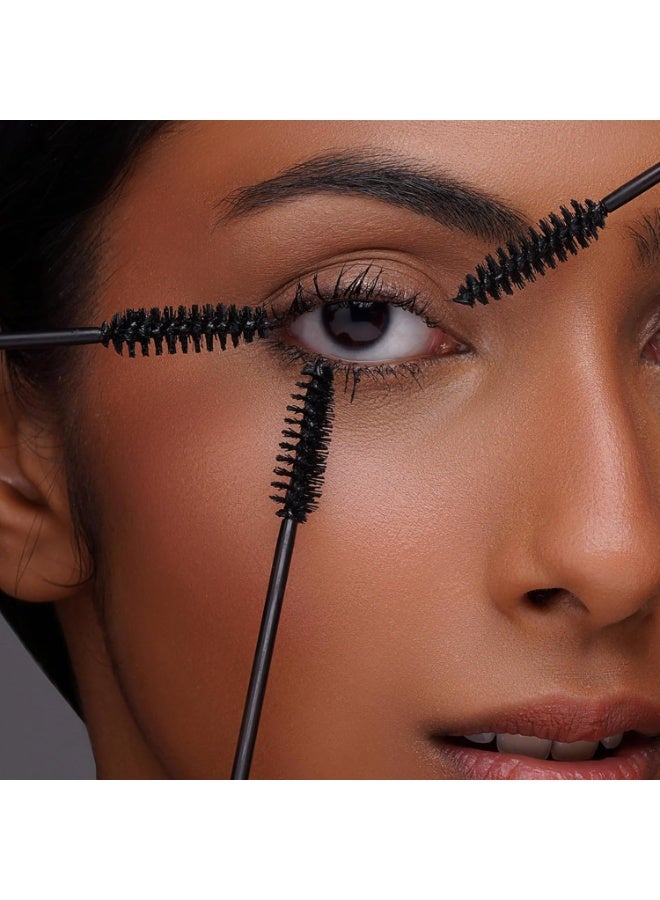 Colorbar Zoom and Whoosh mascara, Black Sin, 9 ml | Smudgeproof | Easy to use | Conditioning - Image 3